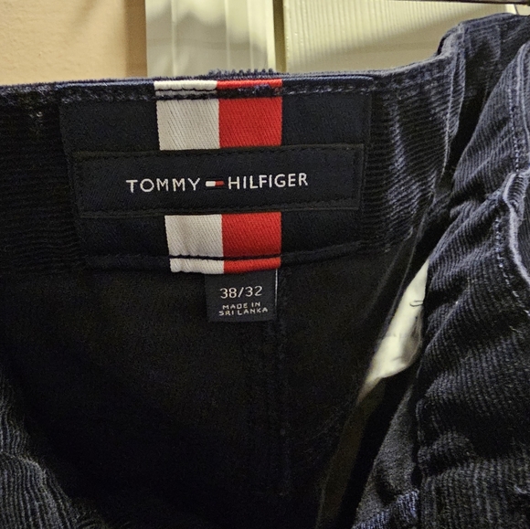 Tommy Hilfiger Navy corduroy pants men's W38 L32 New Never worn - Picture 7 of 7